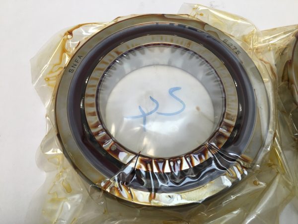 Angular contact bearings – 75 mm ID, 130 mm OD, 25 mm Width, Open, 15°, Light preload.