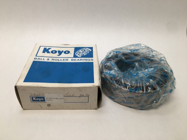Koyo 7016C5DBL/22AP4 Bearing 80x125x22 mm 7016C-5DBL/22A-P4-FG ABEC7 Japan 2 Pcs