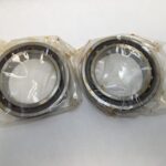 Angular contact bearings – 75 mm ID, 115 mm OD, 20 mm Width, Open, 25°, Light preload.