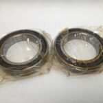 Angular contact bearings – 75 mm ID, 115 mm OD, 20 mm Width, Open, 25°, Light preload.