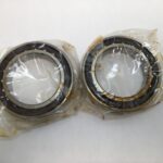 Angular contact bearings – 75 mm ID, 115 mm OD, 20 mm Width, Open, 25°, Light preload.