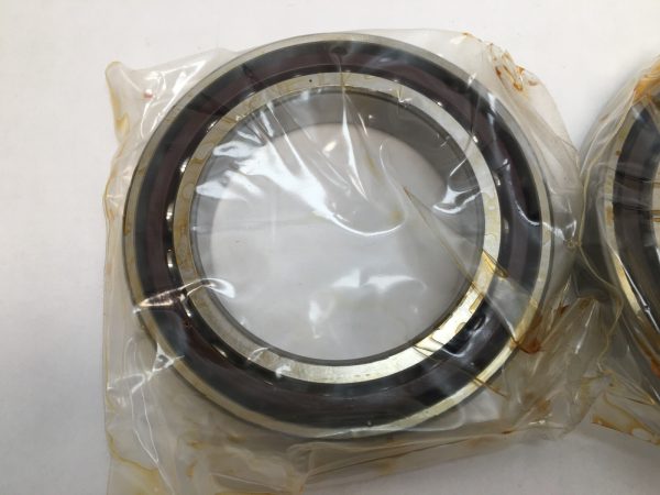 Angular contact bearings – 75 mm ID, 115 mm OD, 20 mm Width, Open, 25°, Light preload.