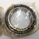 Angular contact bearings – 75 mm ID, 115 mm OD, 20 mm Width, Open, 25°, Light preload.