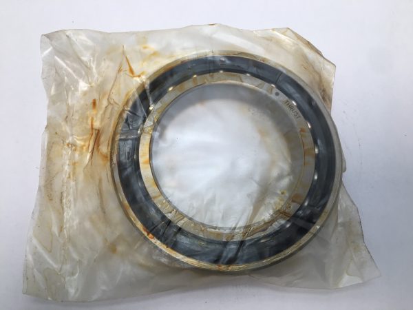 Angular Contact Ball Bearing – 90 mm ID, 140 mm OD, 24 mm Width, Open, 15° Contact Angle, Light Preload.