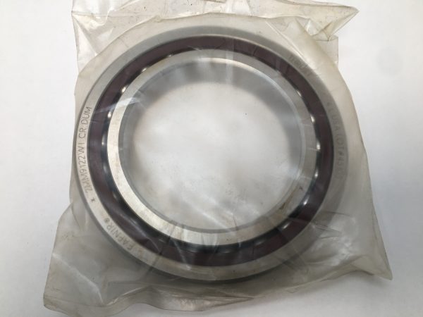 Angular Contact Ball Bearing – Straight Bore, 110 mm ID, 170 mm OD, 28 mm Width, Open, 15° Contact Angle.