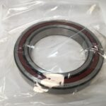 Angular Contact Ball Bearing – Straight Bore, 120 mm ID, 180 mm OD, 28 mm Width, Open, 15°, ABEC 7 / P4 Precision.