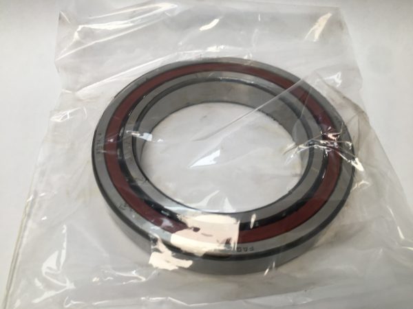 Angular Contact Ball Bearing – Straight Bore, 120 mm ID, 180 mm OD, 28 mm Width, Open, 15°, ABEC 7 / P4 Precision.