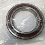 Angular Contact Ball Bearing – Straight Bore, 120 mm ID, 180 mm OD, 28 mm Width, Open, 15°, ABEC 7 / P4 Precision.