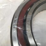 Angular Contact Ball Bearing – Straight Bore, 120 mm ID, 180 mm OD, 28 mm Width, Open, 15°, ABEC 7 / P4 Precision.