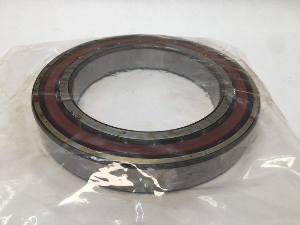 Angular Contact Ball Bearing – Straight Bore, 120 mm ID, 180 mm OD, 28 mm Width, Open, 15°, ABEC 7 / P4 Precision.