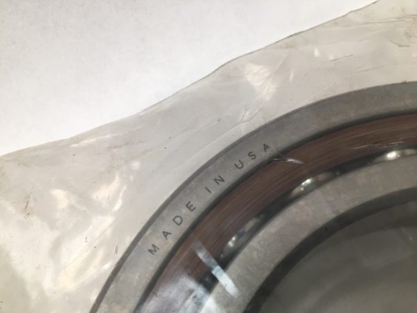 Angular Contact Ball Bearing – Straight Bore, 130 mm ID, 200 mm OD, 33 mm Width, Open, 15° Contact Angle.