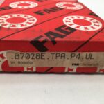 Angular Contact Ball Bearing – 140 mm ID, 210 mm OD, 33 mm Width, Open, 25° Contact Angle, Light Preload.