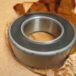 Deep Groove Ball Bearing – Wide Inner Ring, 55 mm ID, 100 mm OD, 1-5/16 in Width, Double Shield.