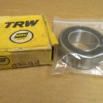 Deep Groove Ball Bearing – Wide Inner Ring, 55 mm ID, 100 mm OD, 1-5/16 in Width, Double Shield.