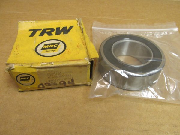 Deep Groove Ball Bearing – Wide Inner Ring, 55 mm ID, 100 mm OD, 1-5/16 in Width, Double Shield.