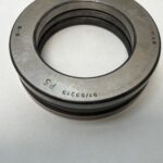 Thrust Ball Bearing – 65 mm ID, 100 mm OD, 27 mm Width, Open.