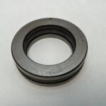 Thrust Ball Bearing – 65 mm ID, 100 mm OD, 27 mm Width, Open.