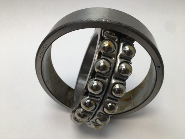 Self Aligning Ball Bearing – Straight Bore, 75 mm ID, 130 mm OD, 31 mm Width, Open, CN Internal clearance
