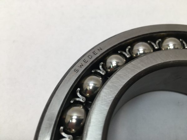 Self Aligning Ball Bearing – Straight Bore, 75 mm ID, 130 mm OD, 31 mm Width, Open, CN Internal clearance