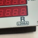OCM LD06A Readout Display R LD060A PV RUN SV mm/in