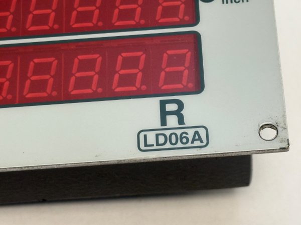 OCM LD06A Readout Display R LD060A PV RUN SV mm/in