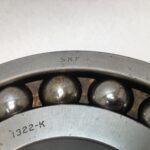 Self-Aligning Ball Bearing – Tapered Bore, 110 mm ID, 240 mm OD, 50 mm Width, Open, Brass Cage.