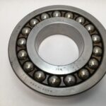 Self-Aligning Ball Bearing – Tapered Bore, 110 mm ID, 240 mm OD, 50 mm Width, Open, Brass Cage.