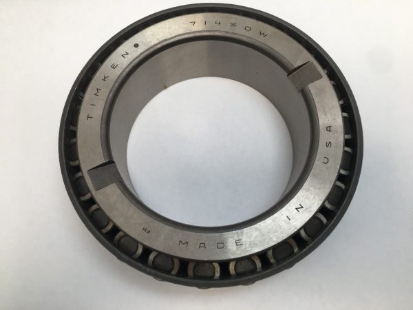 Single Cone – 4.5000 in Bore, 2.1250 in Cone Width, class 2, Case-Carburized Steel with keyway.