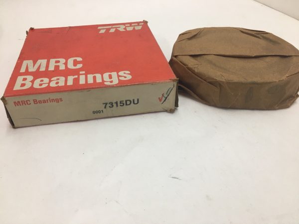 Angular Contact Bearing – 75 mm ID, 160 mm OD, 37 mm Width, Open, 29° contact angle, Light preload.