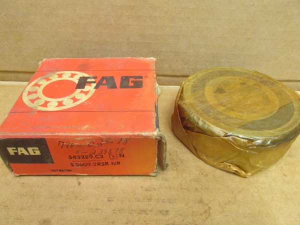 FAG 543289.C3 S-3609-2RSR-NR Bearing Rubber Seals w/snap ring 45mmx100mmx1-9/16″