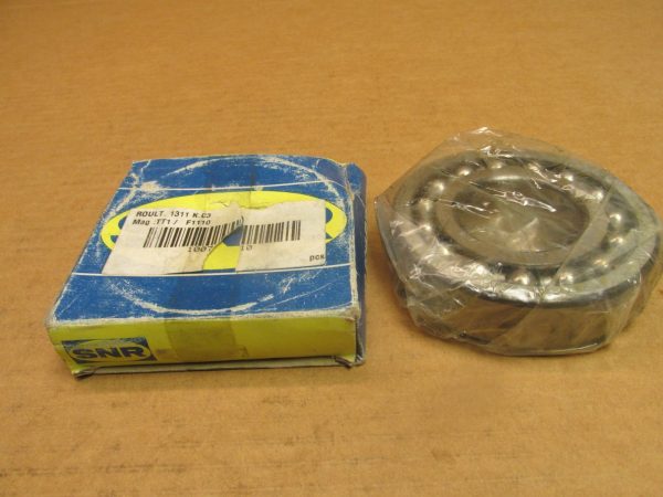 Self Aligning Ball Bearing – Tapered, 55 mm ID, 120 mm OD, 29 mm Width, Open, C3 Internal Clearance