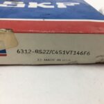 Deep Groove Ball Bearing – Straight Bore, 60 mm ID, 130 mm OD, 31 mm Width, Single Seal, C4 Internal clearance