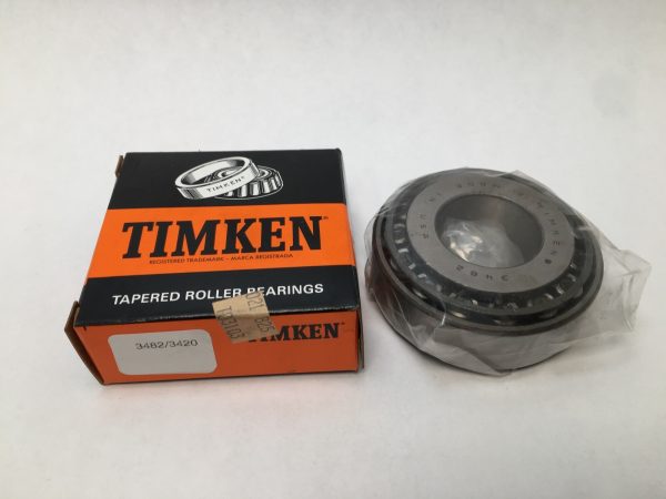 Timken 3482/3420 Taper Bearing Cone&Cup 1-1/8″ ID 3.123″ OD USA