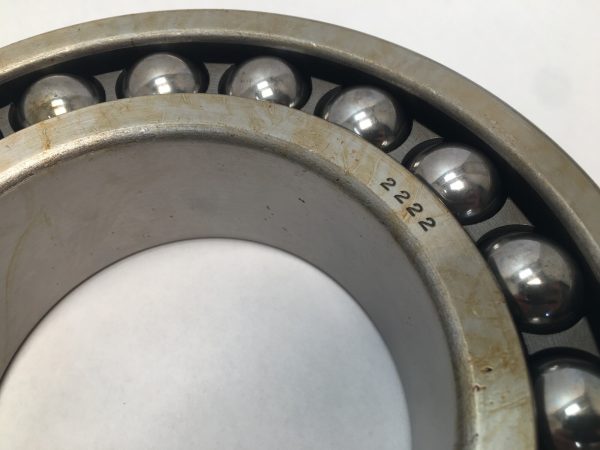 Self Aligning Ball Bearing – Straight Bore, 110 mm ID, 200 mm OD, 53 mm Width, Open, CN Internal clearance.