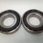 Angular contact bearings – 90 mm ID, 190 mm OD, 43 mm Width, Open, 40°.