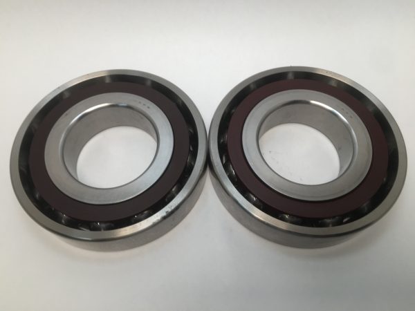 Angular contact bearings – 90 mm ID, 190 mm OD, 43 mm Width, Open, 40°.