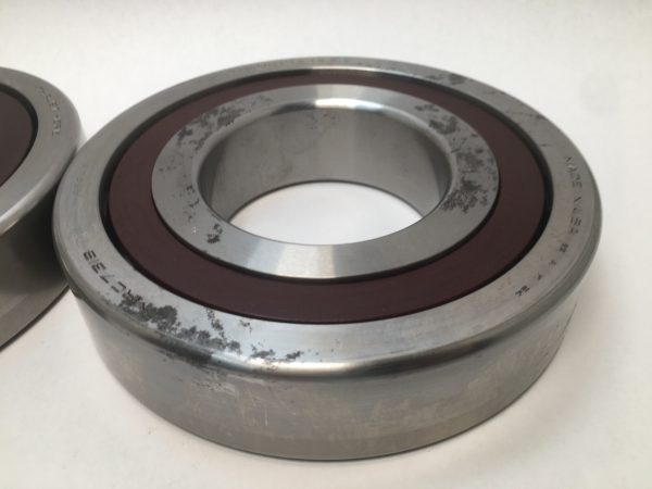 Angular contact bearings – 90 mm ID, 190 mm OD, 43 mm Width, Open, 40°.