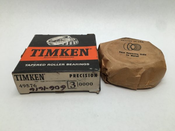 Tapered Roller Cone – 1.7500″ Bore, class 3, Case-Carburized Steel.