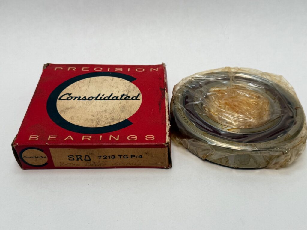 Angular contact bearings – 65 mm ID, 120 mm OD, 23 mm Width, Open, 25°, Light preload.