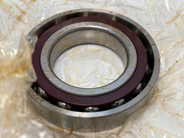 Angular contact bearings – 65 mm ID, 120 mm OD, 23 mm Width, Open, 25°, Light preload.