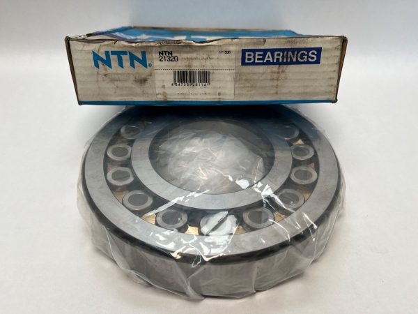 Spherical Roller Bearing – Straight Bore, 100 mm ID, 215 mm OD, 47 mm Width, Open, CN Internal clearance