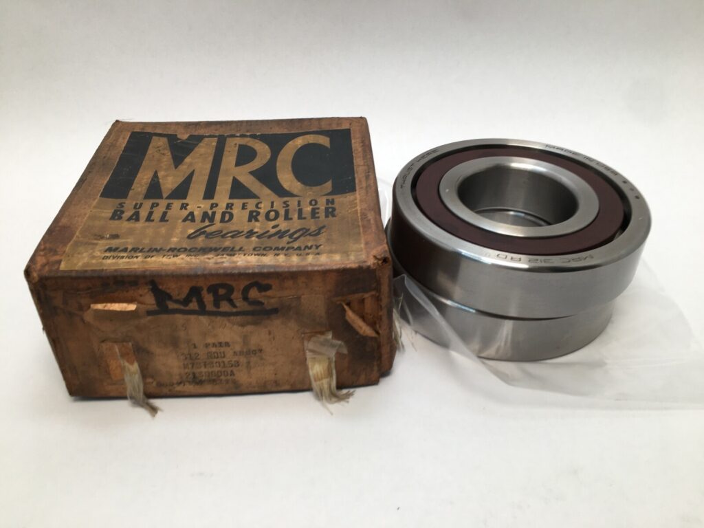 MRC 312RDU Angular Contact Bearing 60x130x31 mm 7312 312 R DU ABEC7 USA Set
