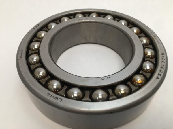 Self Aligning Bearing – Straight Bore, 70 mm ID, 125 mm OD, 31 mm Width, Open, CN Internal clearance.
