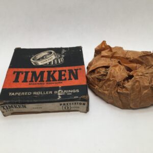 Tapered Roller Bearing Set - 2.7559 in Bore, 4.7244 in Cup Outer Diameter, 0.9542 in Cup Width, 4.9384 in Flange Outer Diameter, 1.1420 in Cone Width, Class 2, Case-Hardened Alloy Steel.