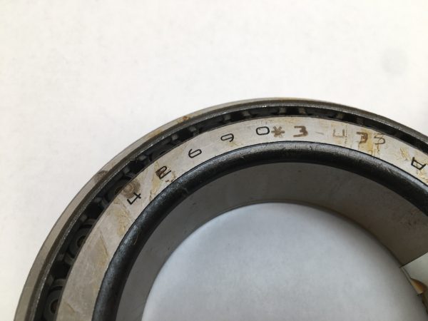 Tapered Roller Bearing Set – 3.0625 in Bore, 5.000 in Cup Outer Diameter, 0.8125 in Cup Width, 1.1875 in Cone Width, Class 3, Case-Hardened Alloy Steel.