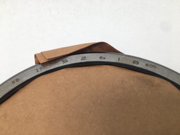 Tapered Roller Bearing – 3.8750 in Bore, 6.1875 in Cup Outer Diameter, 1.1250 in Cup Width, 1.4219 in Cone Width, class 2, Case-Hardened Steel.