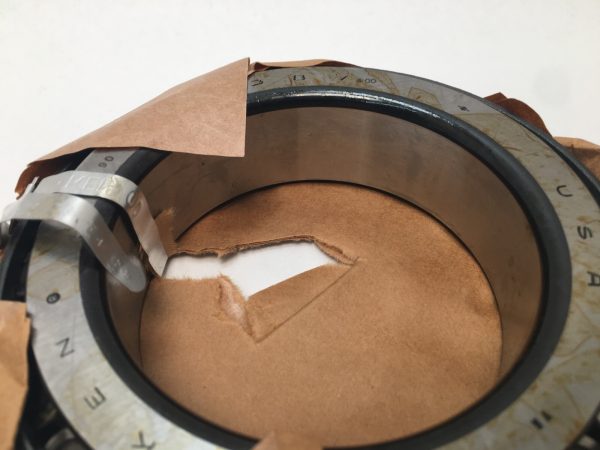 Tapered Roller Bearing – 3.8750 in Bore, 6.1875 in Cup Outer Diameter, 1.1250 in Cup Width, 1.4219 in Cone Width, class 2, Case-Hardened Steel.