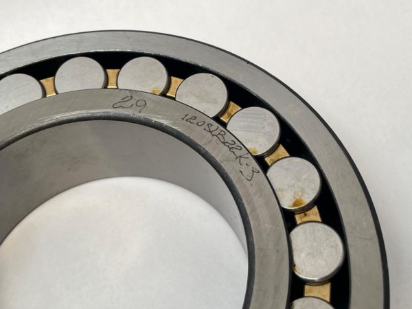 Spherical Roller Bearing – Tapered Bore, 120 mm ID, 215 mm OD, 58 mm Width, Open, CN Internal Clearance.