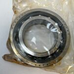 Angular Contact Bearing – 70 mm ID, 125 mm OD, 24 mm Width, Open, 15°.