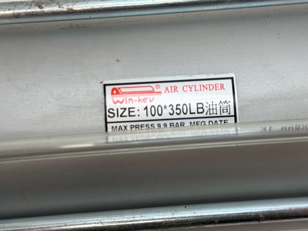Win-Key 100*350LB Air Cylinder 100-350LB 9.9bar